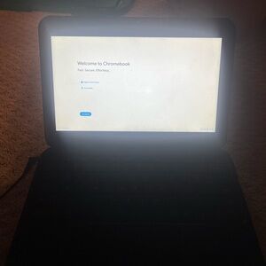 Lenovo Black Laptop with Illuminated Display